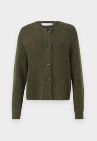 SLFLULU CARDIGAN - Adīta jaka - kalamata melange