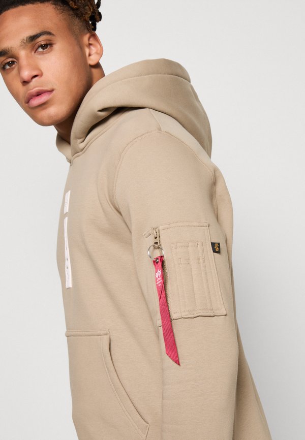 Hoodie - vintage sand3