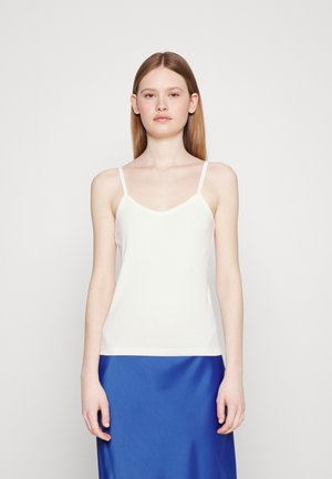 Vero Moda VMEZRA SINGLET - Top - snow white