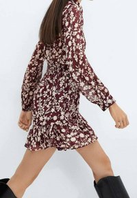 Mango Freizeitkleid - bordeaux