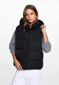Mango Kids Brezrokavnik - black