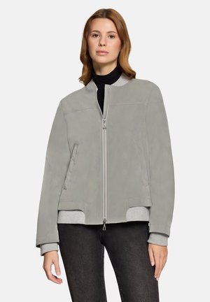 MIT KRAGEN - Bomber Jacket - salvia