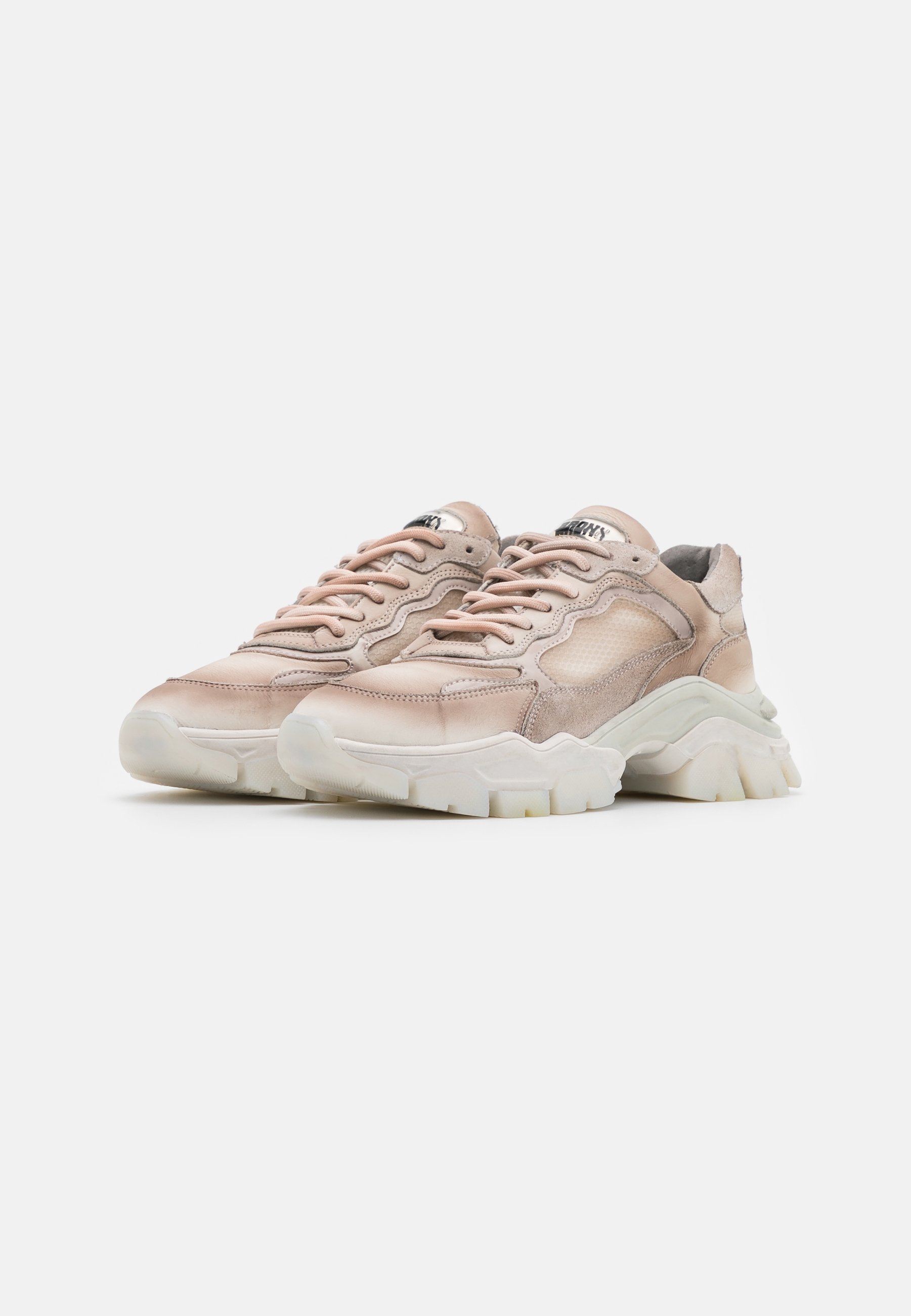 Taupe BRONX TAYKE-OVER 66366 Lage sneaker | Omoda