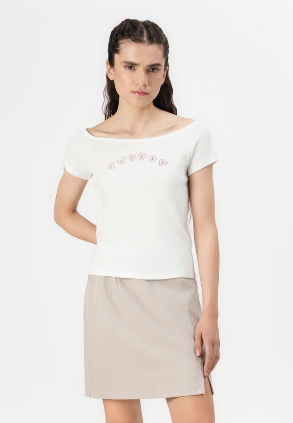 OBJLISA MINI SKIRT - Mini skirt - sandshell3