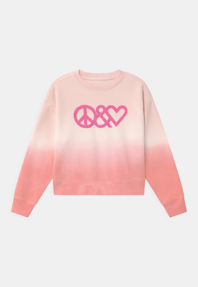 GIRL TIE DYE CREW - Sweatshirt - pink