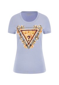 FLORALES LOGO-DREIECK - Majica kratkih rukava s printom - himmelblau