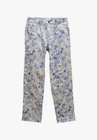Non sélectionné, blue white blue toile print