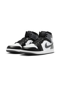 Jordan AIR JORDAN 1 MID - Sapatilhas de cano alto - black/iron grey-white