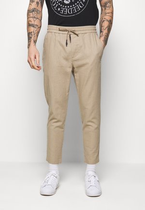 ONSLINUS CROP - Kalhoty - chinchilla