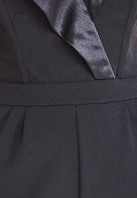 Goddiva COLLAR JUMPSUIT - Haalari - black