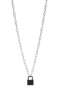 LOCKDOWN LINK CHAIN NECKLACE - Halskæder - black