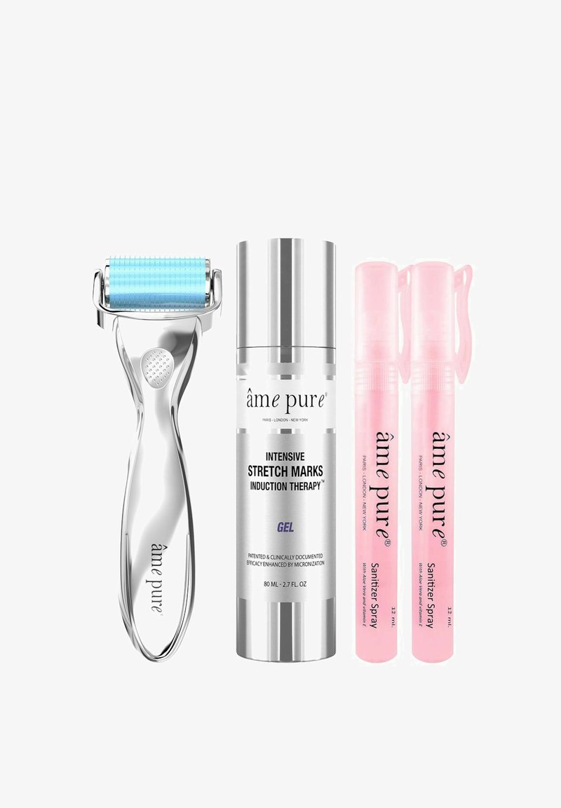 âme pure - BODY BASIC STRETCH MARKS – MICRONEEDLING DERMA ROLLER KIT FOR CELLULITE & STRETCH MARKS - Gesichtspflege Zubehör - silver, Vergrößern