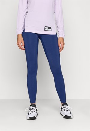 Leggings - blue void/black