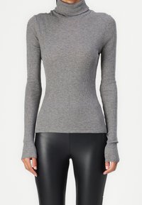 Samsøe Samsøe Langærmet T-shirt - grey