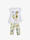TINKER BELL SET - Μπλουζάκι με στάμπα - bianco-giallo