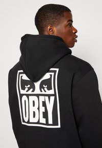 Obey Clothing OBEY EYES ICON HOOD - Felpa con cappuccio - black