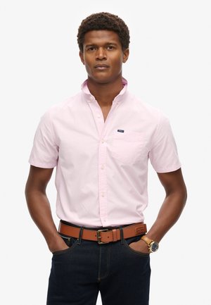 Superdry & Co PREMIUM UNIVERSITY SHORT SLEEVE - Hemd - city pink