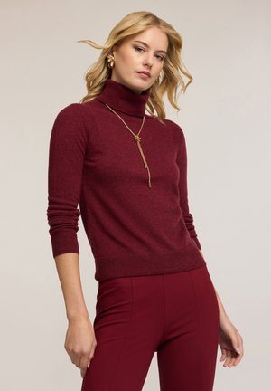 Strickpullover - bordeaux
