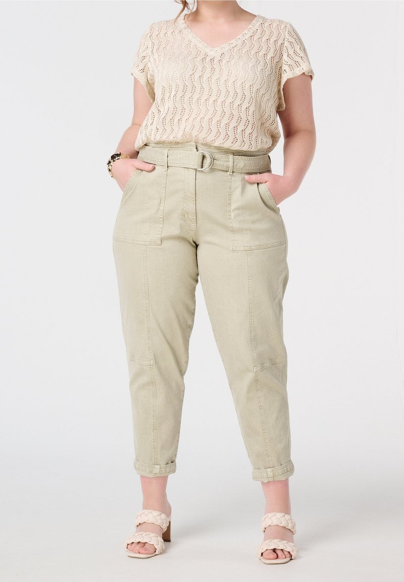MS Mode Mom Jeans khaki (Pre-owned)