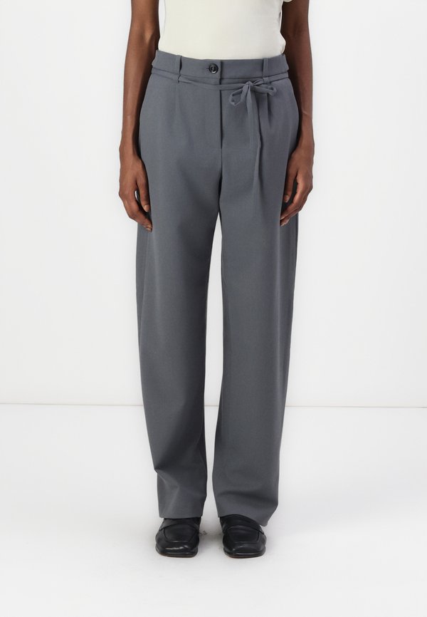 LUZA TROUSERS  - Trousers - iron gate