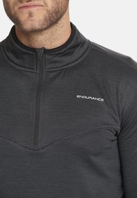 Endurance FUNKTIONS LEDGER  WAFFLE  - Langærmet T-shirt - black