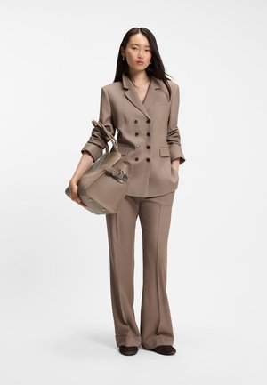 BOSS, CLARICE TOTE - Shopping bags - brown overflow