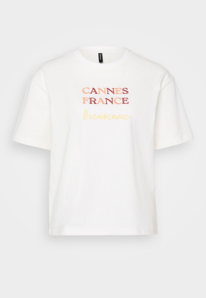 Vero Moda Tall T-shirt print wit