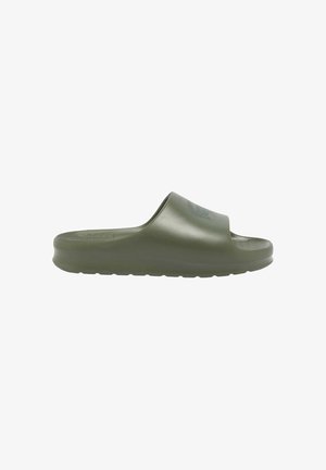 Lacoste, SERVE SLIDE 2.0 COL KD1 - Sandalias planas - mottled gre