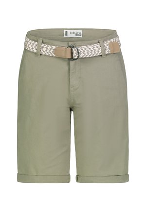STYLE MIT GÜRTEL - Shorts - olive