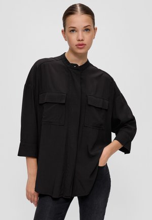 QS, Hemdbluse - schwarz