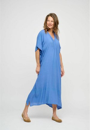 WAVE KAFTAN CREPE - Jurk - heaven blue