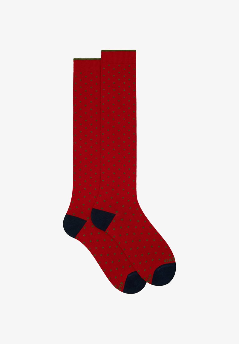 Gallo LONG - Calze - rosso prato
