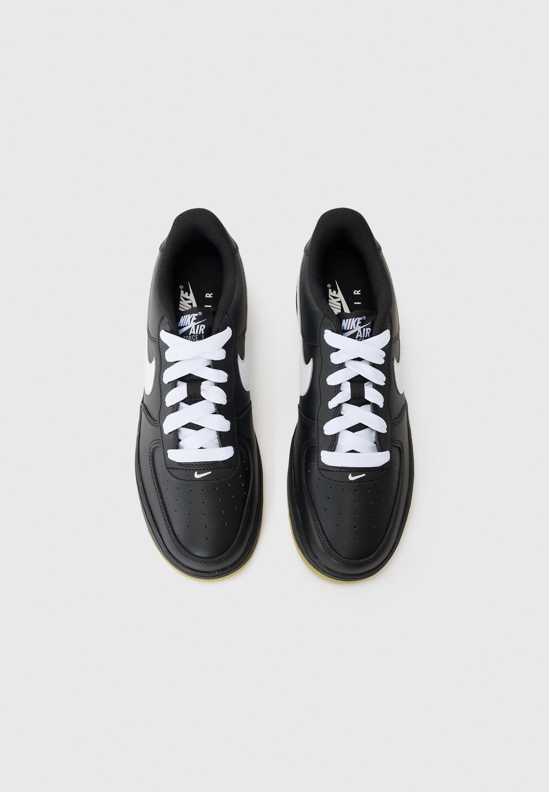 Nike Sportswear AIR FORCE 1 UNISEX - Sneakers low - black/white