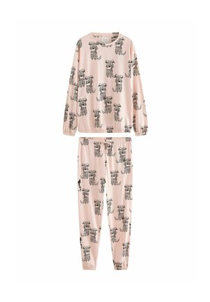 TALL - REGULAR FIT SET - Set lenjerie de noapte - ecru cream sketchy dog