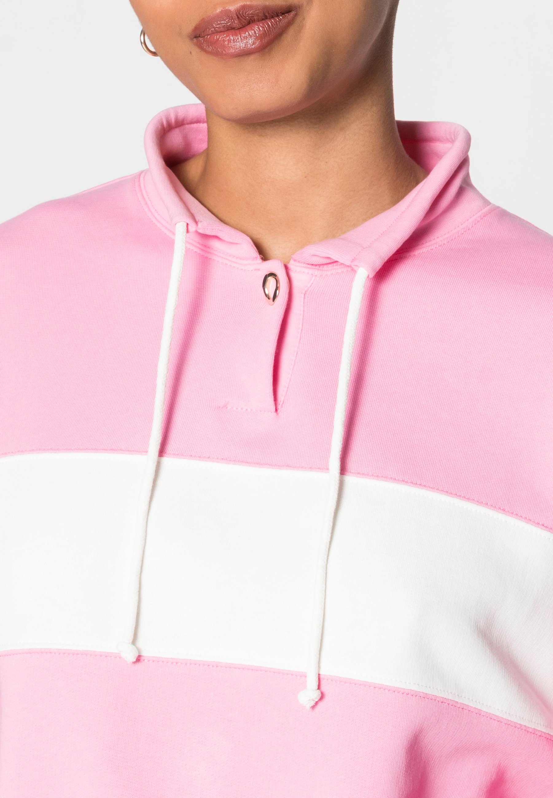 bubblegum pink sweatshirt