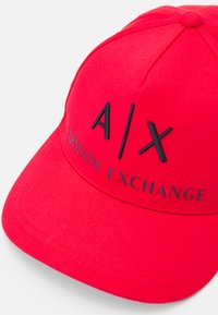 Armani Exchange BASEBALL UNISEX - Boné - rosso/blu
