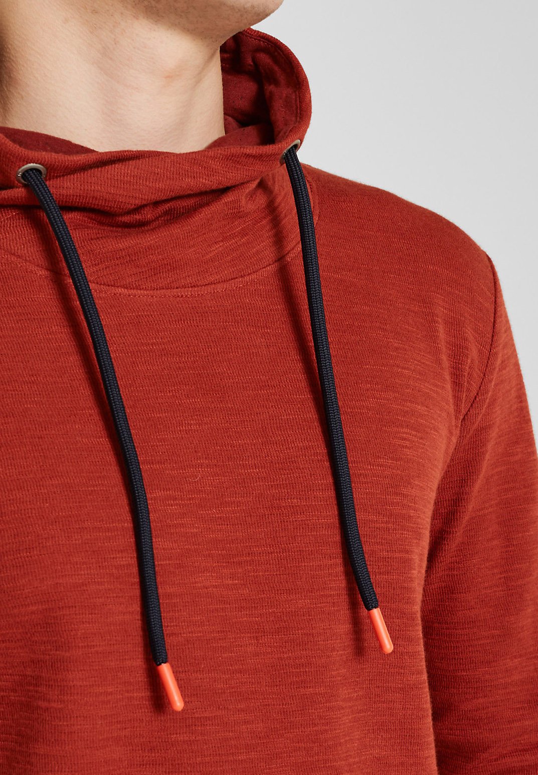 edc by Esprit MIT TUNNELKRAGEN Sweatshirt orange Esprit MIT TUNNELKRAGEN Sweatshirt greygrau Zalando.at