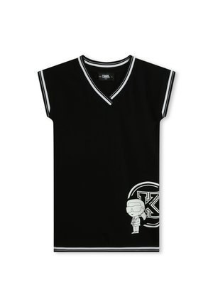 KARL LAGERFELD KIDS Jerseyjurk - black