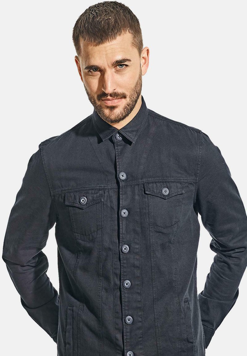 Herren Freizeithemden | Emilio Adani Hemd blau - JX55866 Herren Freizeithemden | Emilio Adani Hemd blau - JX55866