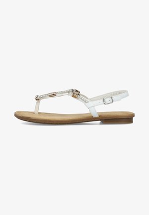 Rieker T-bar sandals - weiß