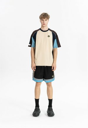 MWM, MW092020412 UNISEX - Camiseta estampada - beige