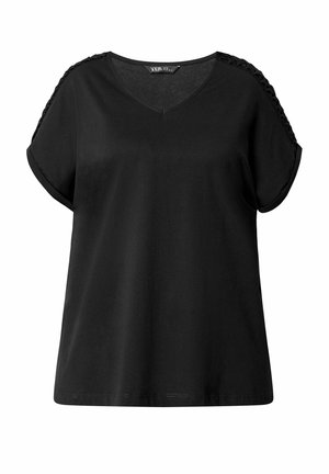 Yours Clothing, Printtipaita - black