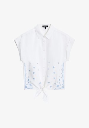 Caroll, CAROLL CAROLL; FRENCH BRAND; FASHION; ELEGANT; MODERN HEMD CLIVIOBRODERIE - Overhemdblouse - blanc