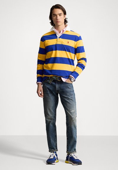 Polo Ralph Lauren THE ICONIC RUGBY SHIRT - Poloskjorter - arctic yellow/classic azure