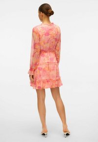 Vero Moda VMSMILLA FRILL  - Dnevna haljina - crystal pink