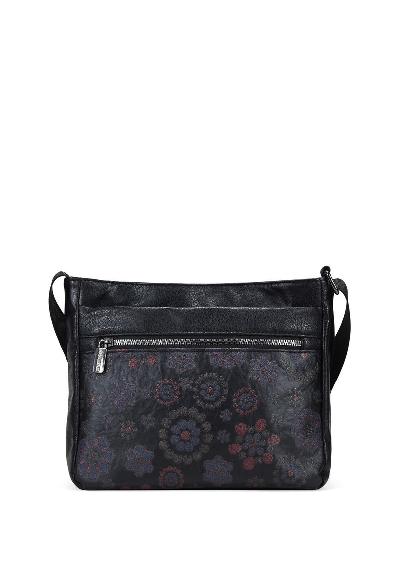 Bosanova CON ESTAMPADO FLORAL - Bandolera - black