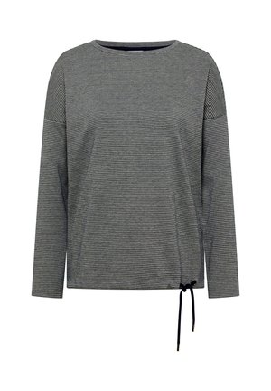 Cecil, LANGARM SHIRT MIT U-BOOT-AUSSCHNITT - T-shirt à manches longues - urban dark blue