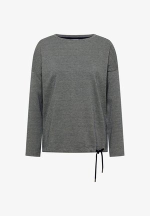 Cecil, LANGARM SHIRT MIT U-BOOT-AUSSCHNITT - T-shirt à manches longues - urban dark blue