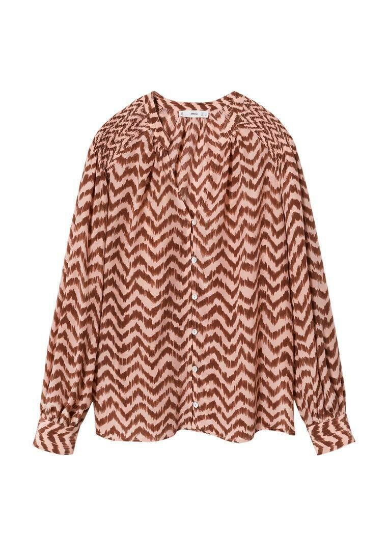 Mango Blouse nude