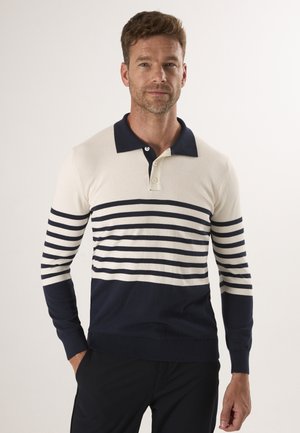 STRIPED - Poloshirt - off white